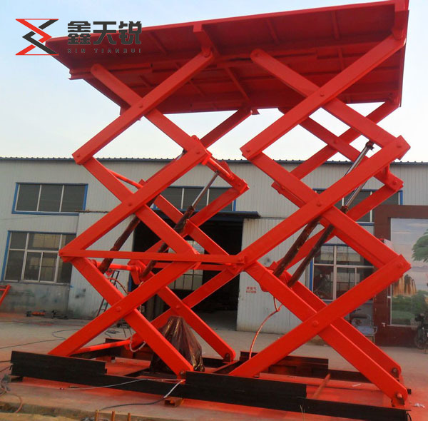 安康双跨式升降平台